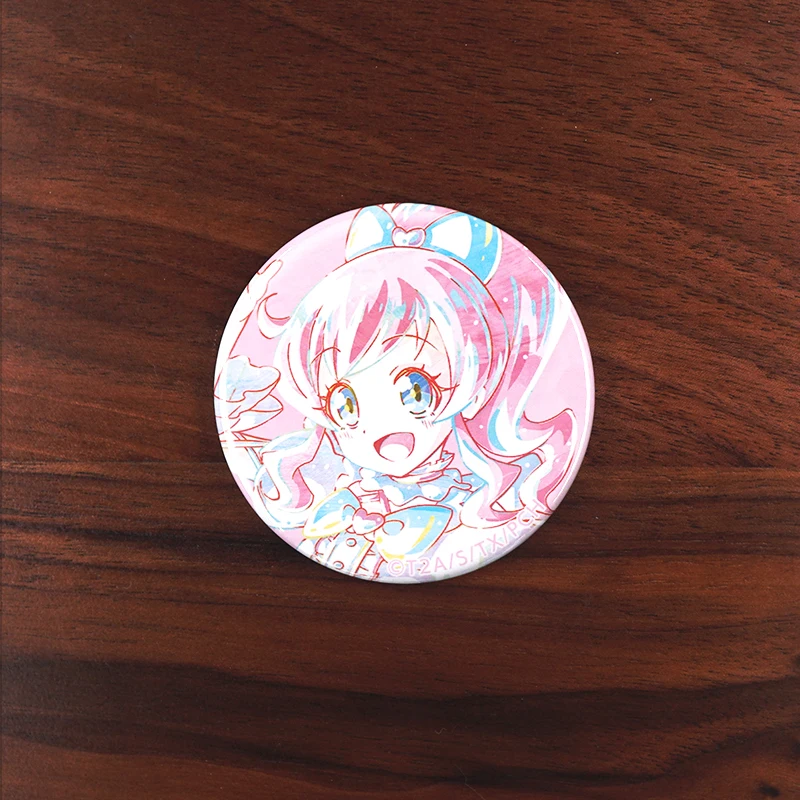 Симпатичный канал значок аниме Momoyama Mirai Moegi эмо Aoba Rinka Sara Akagi Anna Shidou Meru