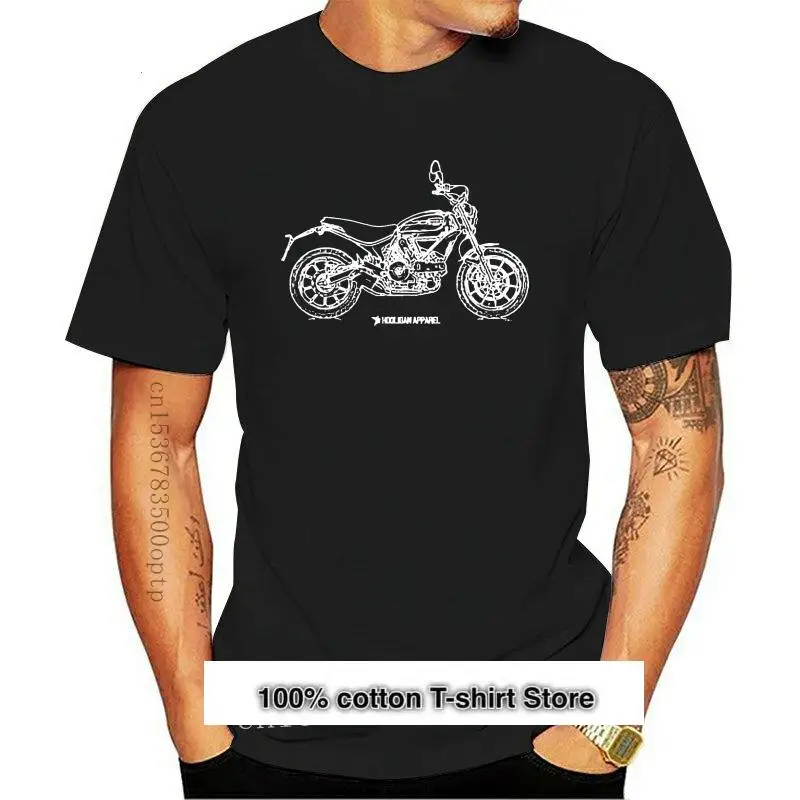 

Camiseta de moda en 3D para fanáticos de la motocicleta, ropa informal, clásica italiana, Scrambler Sixty2 2021, fresca, 2017