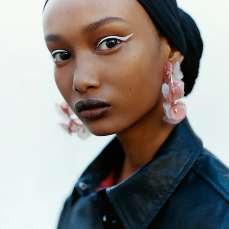 Брендовые новые корейские массивные серьги Za высококачественные богемные