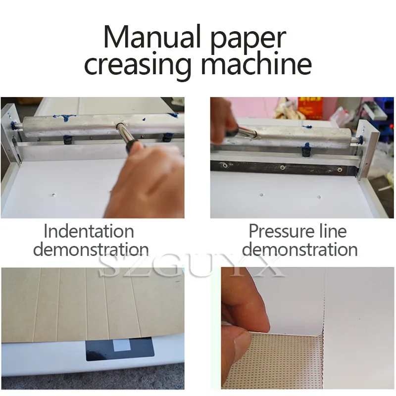 Ручная машина для сгибания бумаги Складная фотокарт|Обрабатывающий центр| |