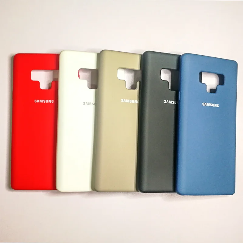 Высококачественный силиконовый чехол для Samsung Note 9 мягкая защита задней панели |