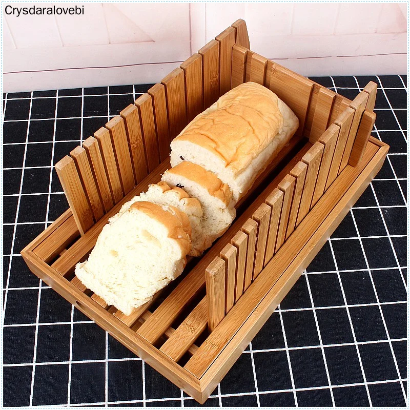 Креативная бамбуковая разделочная доска для хлеба с основанием легко нарезаемая