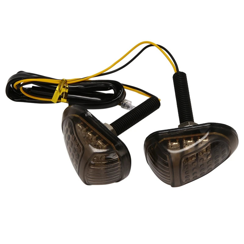 1 пара мотоцикл поворотный светильник 12V LED Сигналы поворота фары переключения