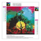 Квадратная художественная живопись, ручная работа, полностью Алмазная картина, вышивка крестиком, домашняя настенная вышивка, украшение