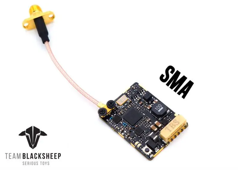 

TBS UNIFY PRO 5G8 HV Video Transmitter (SMA) 25-800mW 5.8GHz VTX