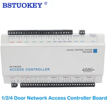TCP/IP Network Access Control Board Access Controller system Panel For 1 2 4 Door Card Reader Wiegand RFID Access Control System