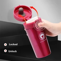 stainless steel vacuum flask student outdoor sports water cup portable coffee cup bouncing cup