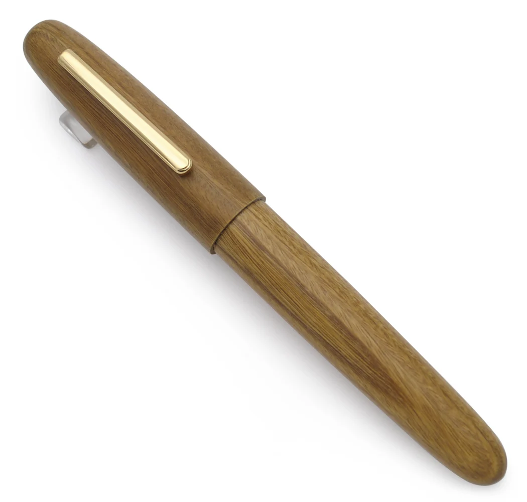Перьевая ручка Jinhao из 9056 натурального дерева M/F чернильная Nib ручной работы с