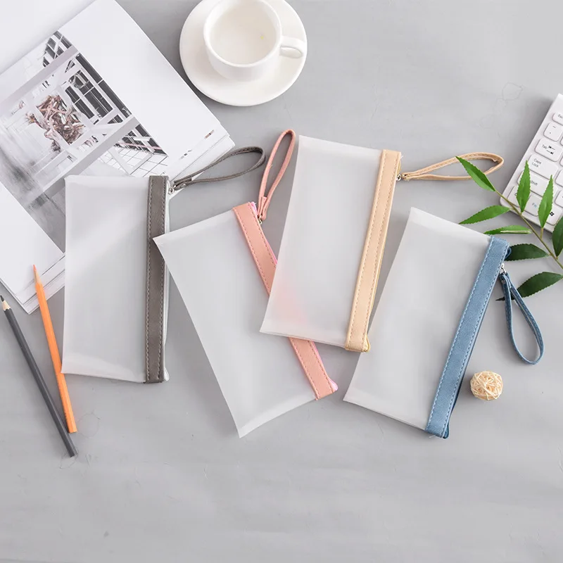 1 шт . лаконичный стиль скраб водонепроницаемый пенал сумка школьные офисные