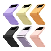 clear hinge full protection case for samsung galaxy z flip 3 case heavy armor hard pc phone cover for galaxy z flip3 5g