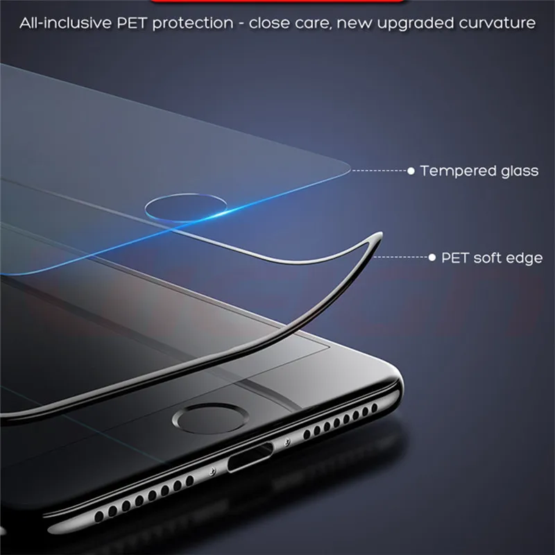 200D полное покрытие закаленное стекло для iphone 11 Pro X XR XS MAX стекло iphone 11 Pro защита экрана защитное стекло на iphone 11