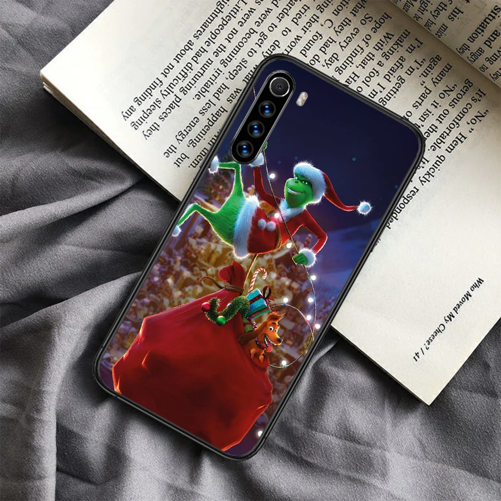

How the Monster Grinch Stole Christmas Phone Case For Xiaomi Redmi Note 7 8 8T 9 9S 4X 7 7A 9A K30 Pro Ultra black Funda Tpu