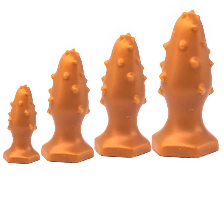 Очень большая Анальная пробка анальная с мягкой шипами Анальный расширитель