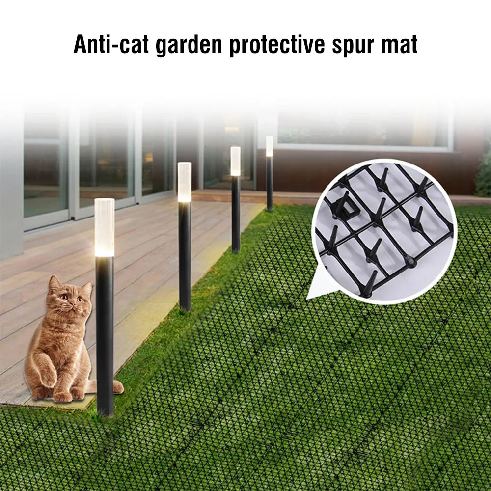 BORUIT-almohadilla protectora port&aacute;til para jard&iacute;n, suministros de jard&iacute;n para gatos y perros, 200x28cm-0