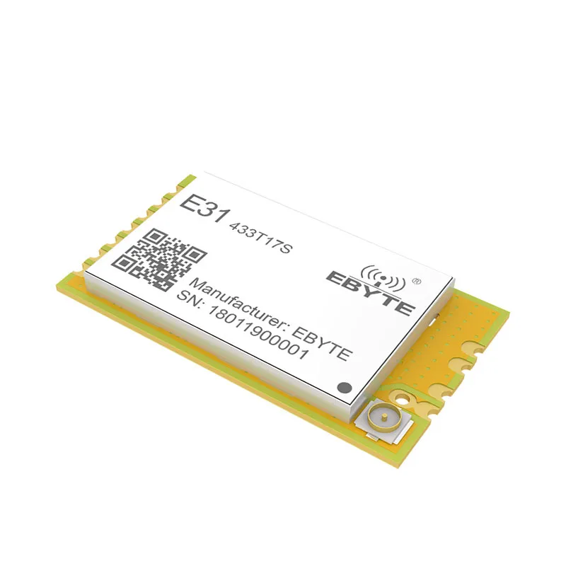 E31-433T17S AX5043 433 MHz TCXO передатчик и приемник UART RF беспроводной SMD модуль для IPEX Stamp