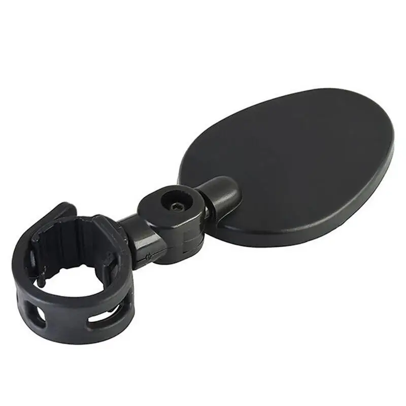 

1 pair of Bicycle Mirrors 360-degree Rotatable Mountain Bike Riding Flat Oval Rearview Mirror Bicycle Accessories