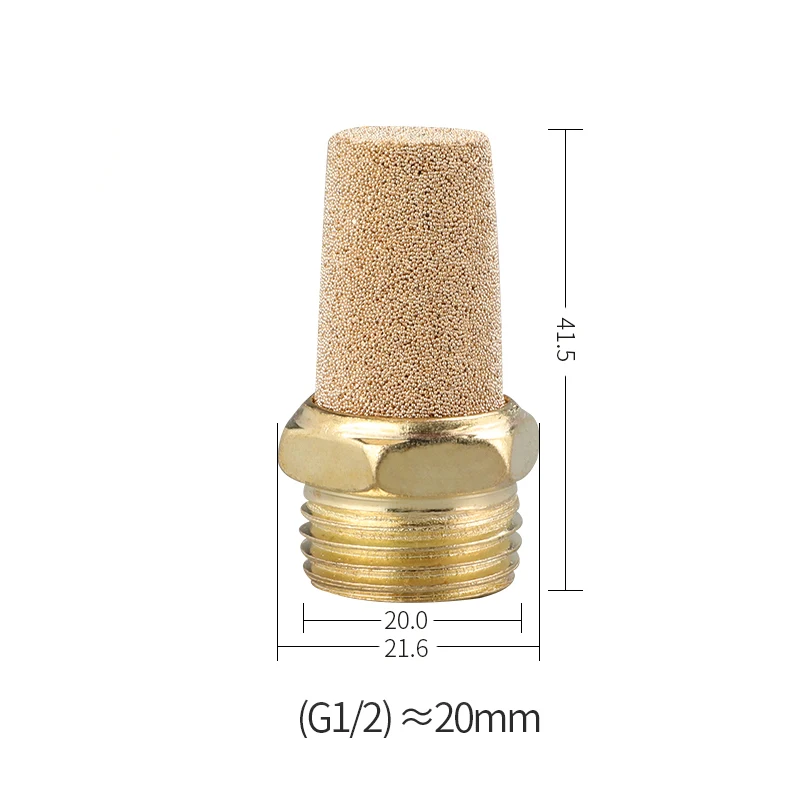 Пневматический латунный глушитель BSL M5 1/8 