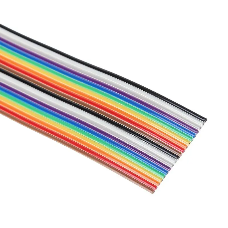 

5m Rainbow Cable 20Pin Wire With 1.27mm Line Pitch Connect Wires
