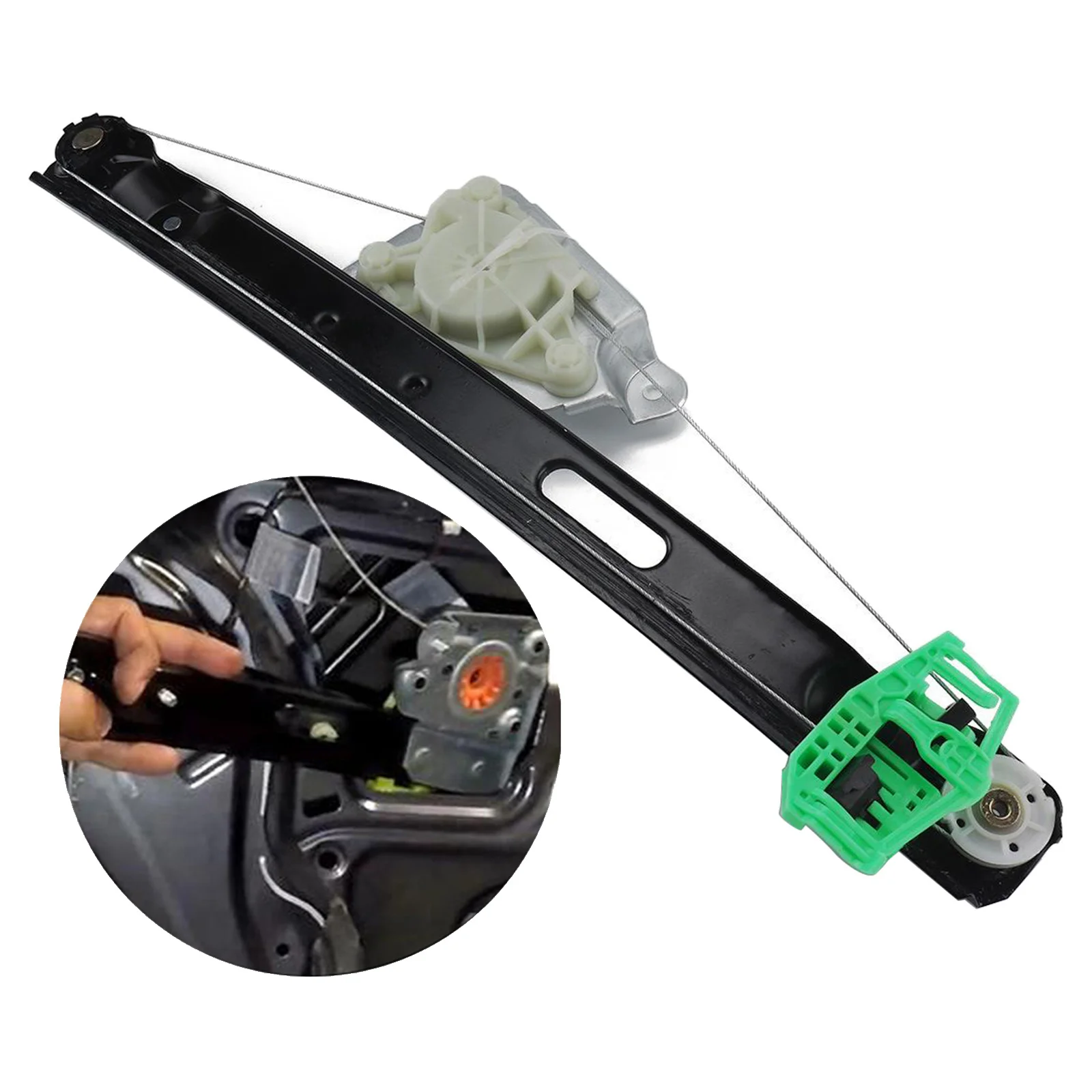

Rear Left Power Window Regulator For BMW 3 Series 325i 325Xi 328i 328xi 330i 330Xi 335d 335i 335xi M3 Sedan 51357140589