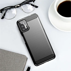 for motorola moto g9 plus case rubber bumper silicone carbon fiber cover for moto g9 plus phone case for motorola g9 plus case free global shipping