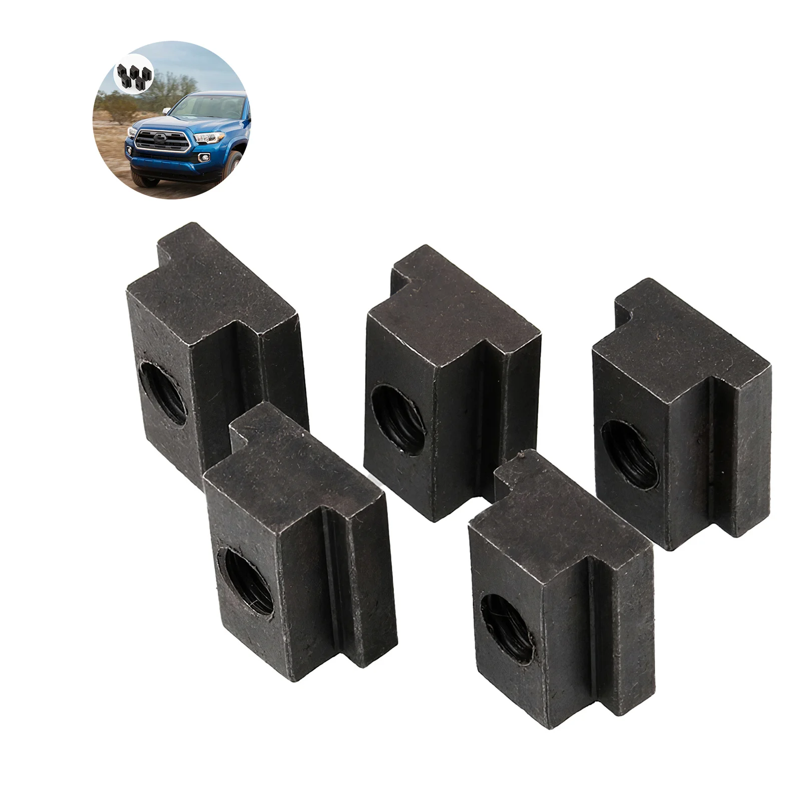 

5 шт., Т-образные гайки для пикапа Toyota Tongda Toyota Tacoma
