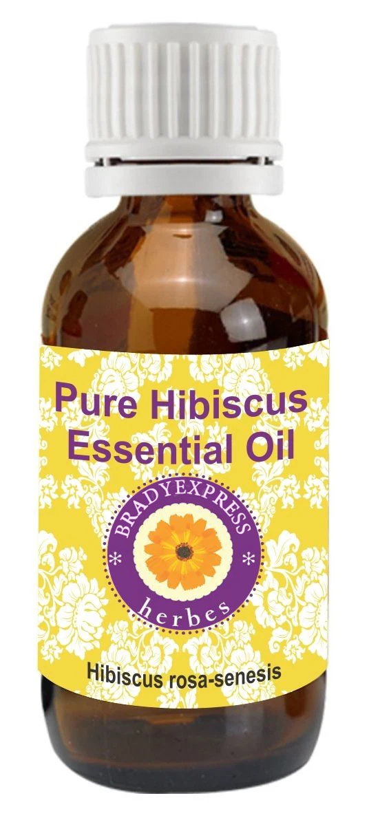 

FRee Shipping Pure Hibiscus Essential Oil 100%Natural Therapeutic Grade Hibiscus rosa sinensis 5ML