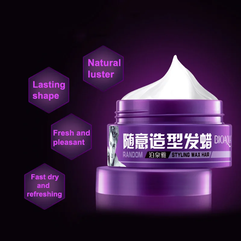 Гель помада для укладки волос мужчин глина грязевой воск матовый молдинговый