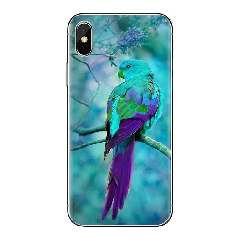 For Xiaomi Mi6 Mi 6 A1 Max Mix 2 5X 6X Redmi Note 5 5A 4X 4A A4 4 3 Plus Pro Soft Cases Cover Garden flower Bird Ringneck Parrot |