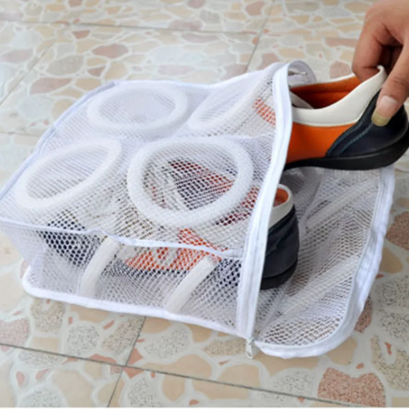 

Special Shoe Washing Bag for Washing Machine Lazy Shoes Care Washing Bag Hanging Shoes and Drying Shoes Bag Home Laundry Bag