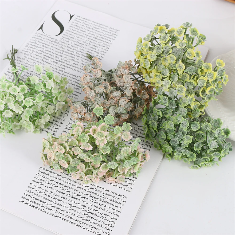 

6Pcs Artificial Gypsophila Flowers Bouquet Home Decor DIY Wedding Bridal Bouquet Garland Fake Flower Decoration Garden Floral