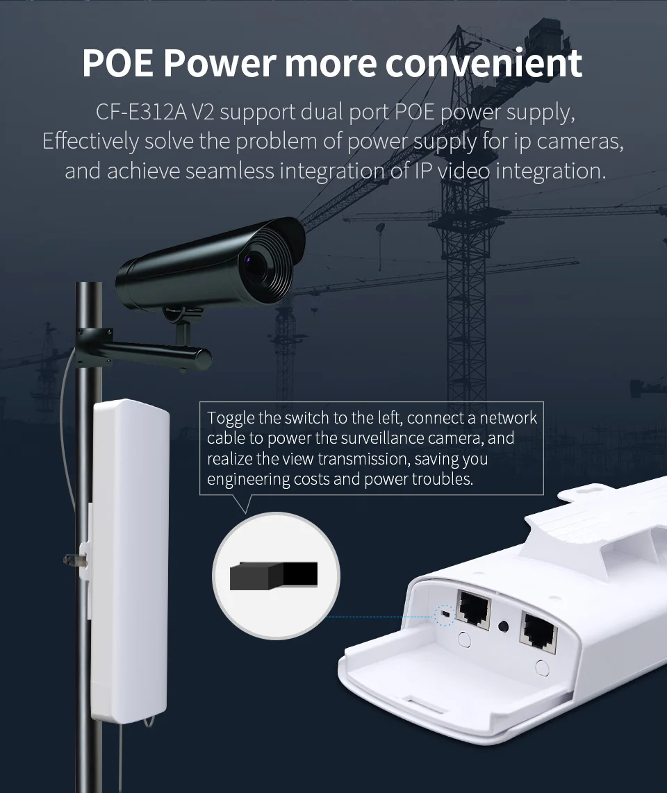 3-5km Long Distance Outdoor 5.8G Wifi router 2 Extender Signal Amplifier Point Wifi AP Wireless Bridge CPE Wi fi Antenna AP
3-5km Long Distance Outdoor 5.8G Wifi router 2 Extender Signal Amplifier Point Wifi AP Wireless Bridge CPE Wi fi Antenna AP