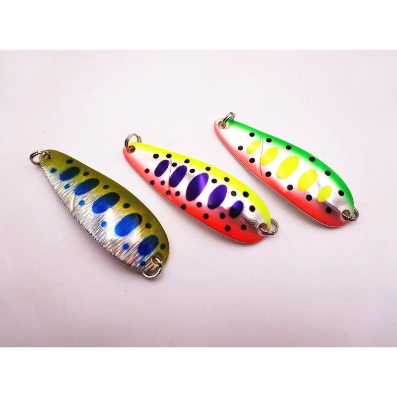 Хорошо! Рыболовная приманка медная блесна с серебряным покрытием 11 5 г 65 мм