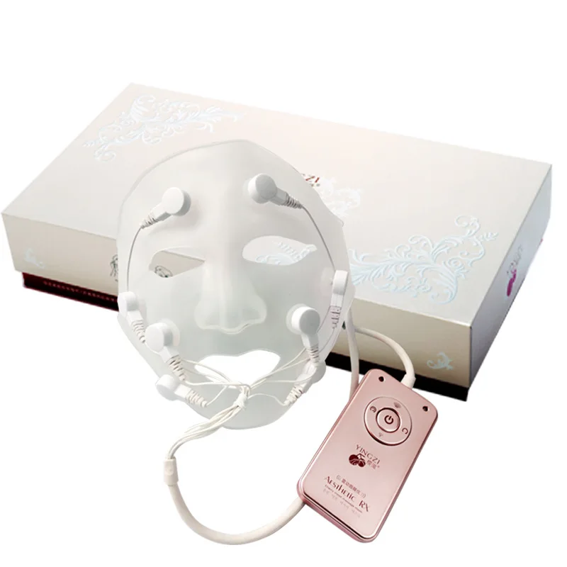 Портативная съедобная силикагель-маска для зарядки машина красота вибрационный