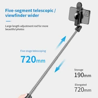 bluetooth selfie stick tripod portable wireless control monopod handheld bluetooth 4 0 selfie tripod with remote controller