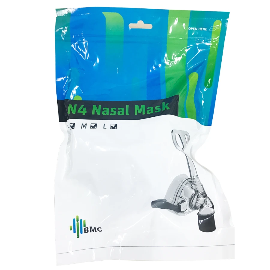 Носовая маска DOCTODD NM4 для CPAP Auto CPAP BiPAP против храпа апноэ с бесплатным головным убором SML подушки для всех CPAP Auto CPAP