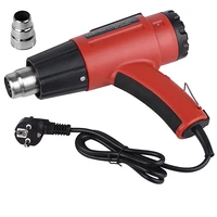 jcd 220v110v heat gun 2000w variable temperatures industrial electric hot air gun with nozzle attachments power tool hairdry
