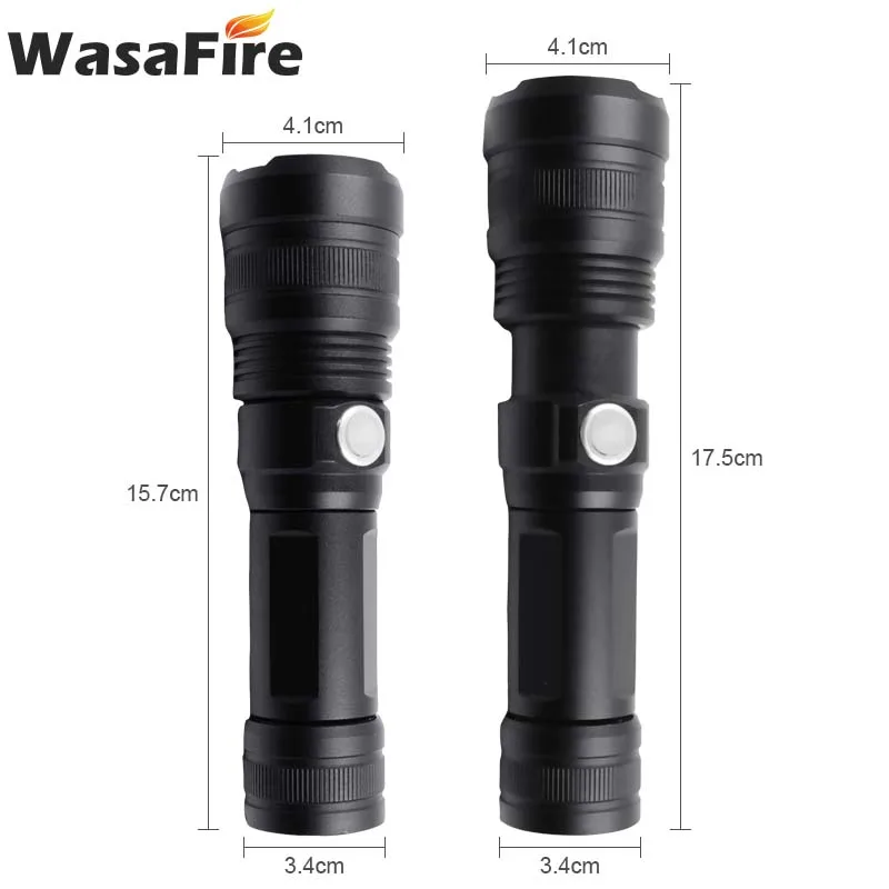 Супер яркий Linterna 8000 Люмен P50 светодиодный фонарик фонарь Портативный