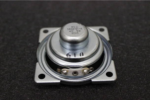 2 шт. дюймовый ультра тонкий Полнодиапазонный динамик/Неодимовый магнит бумажная