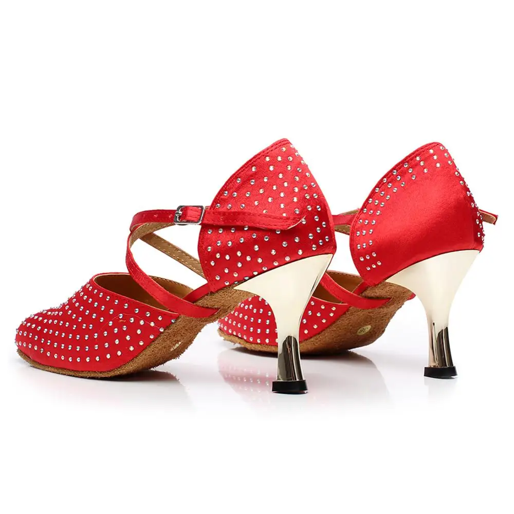 Женские туфли для латиноамериканских танцев с мягкой подошвой 6-10 см | Спорт и