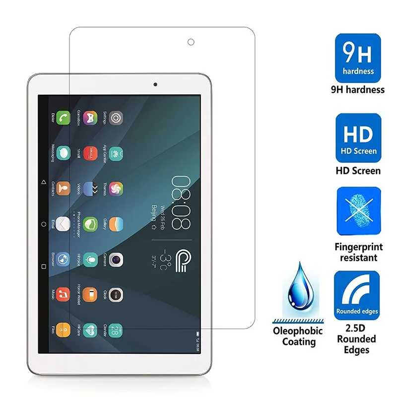 9h Настоящее Закаленное стекло для защиты экрана HUAWEI MediaPad T2 Pro 10 дюймов Защитная