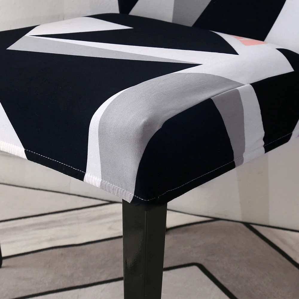 Съемный чехол для стула из спандекса 1/2/4/6 шт. моющийся эластичный Чехол столовой