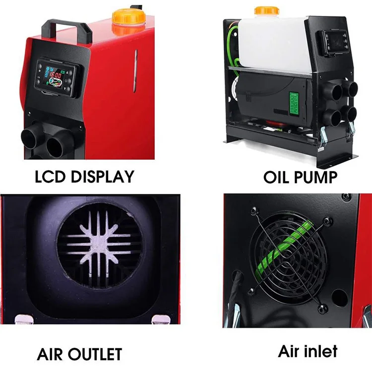 Tuite 2.2kw 24 вольт дизельный Воздушный стояночный обогреватель, похожий на Webasto для автомобиля Rv Автобус Грузовик Лодка стояночный обогреватель