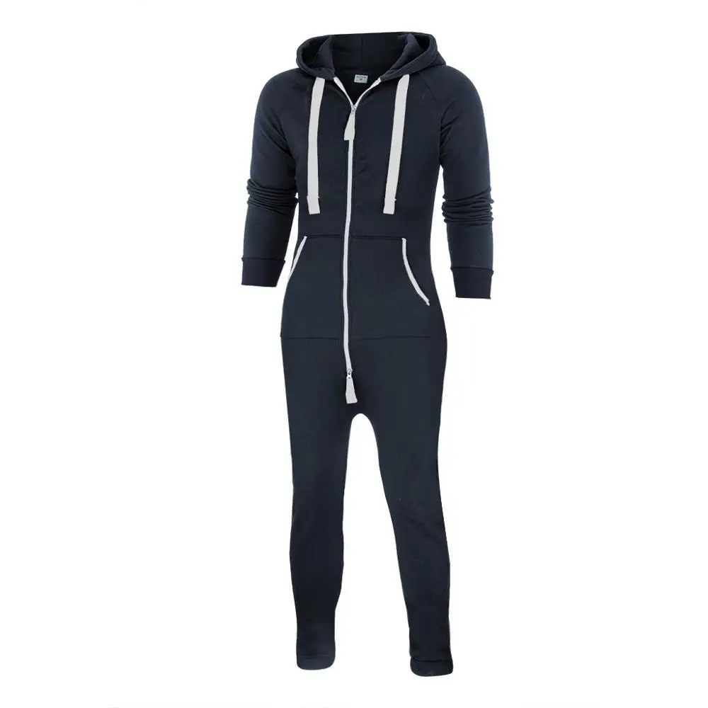 Повседневный спортивный комбинезон мужской 2019 толстовка с длинным рукавом