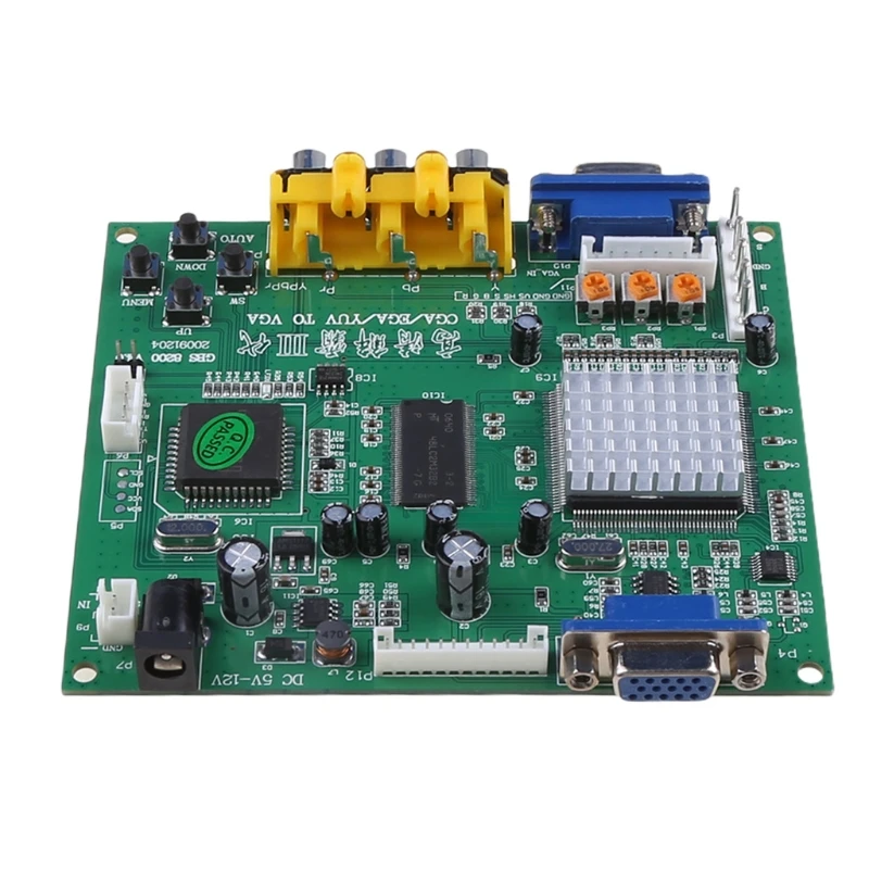 Аркадная игра RGB/CGA/EGA/YUV два разъема VGA HD видео конвертер адаптер плата GBS 8220