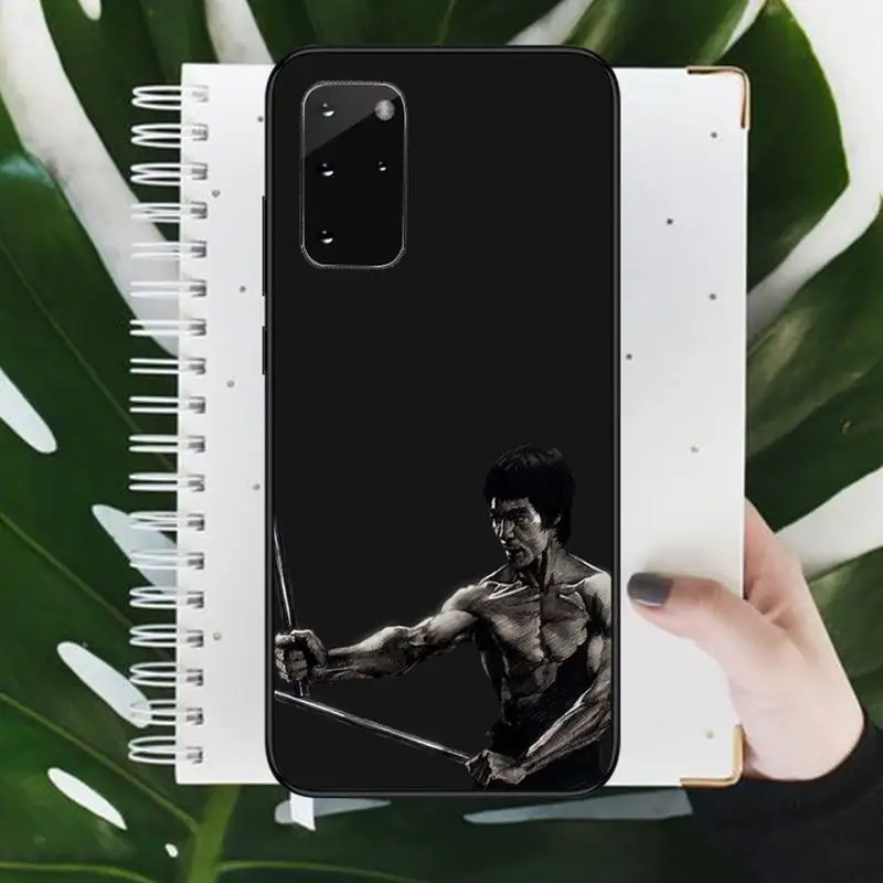 

Bruce Lee Chinese Kongfu Wing Chun Phone Case For Samsung galaxy A S note 10 7 8 9 20 30 31 40 50 51 70 71 21 s ultra plus