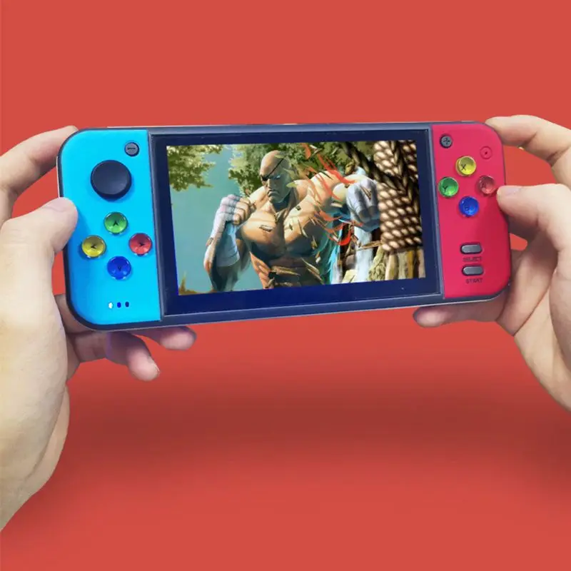 

RS-11 5.1" Retro Handheld Game Console Video Gaming Player TF Card TV Output