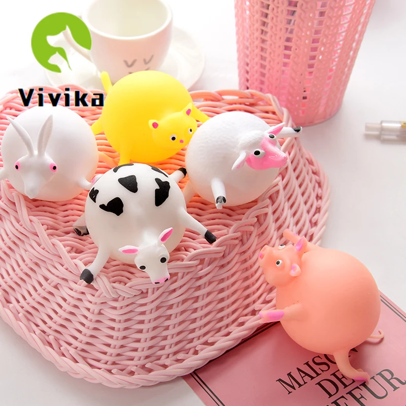 Симпатичная игрушка с мячом в дырочку для маленьких животных креативная