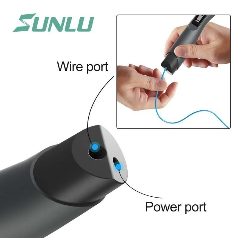 Ручка для 3d-печати SUNLU SL-300A с поддержкой PLA/ABS/PCL филамента 2 модели температура