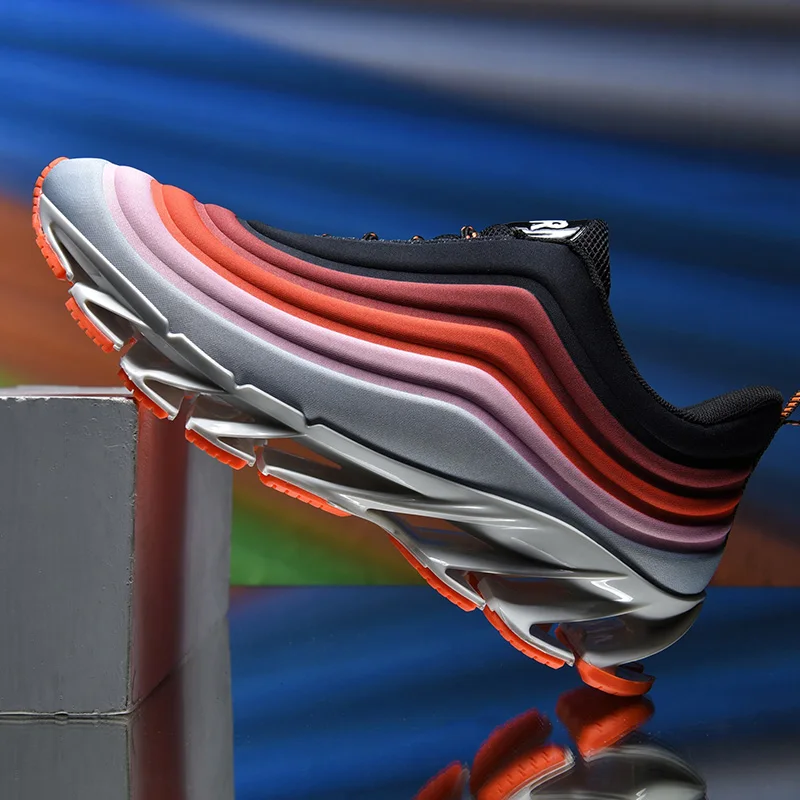 NIKEZI Размер 39-46 мужской официальный Весенний клинок Max Air 97 для бега Athleisure Sport Yeezys Досуг Прогулочные кроссовки