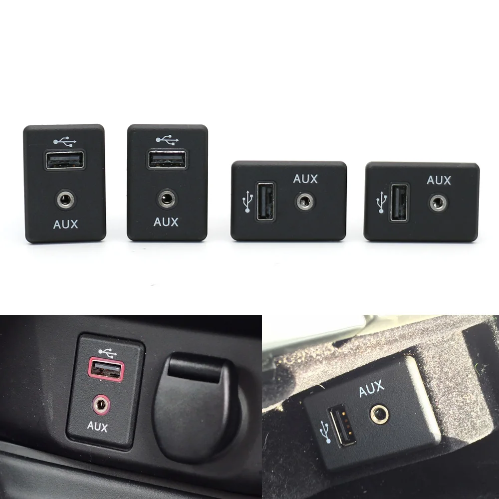 AtoCoto 4 PIN AUX Mini USB кабель Разъем для Nissan Teana X-trail Rogue Qashqai радио CD Navi DA интерфейс с светильник